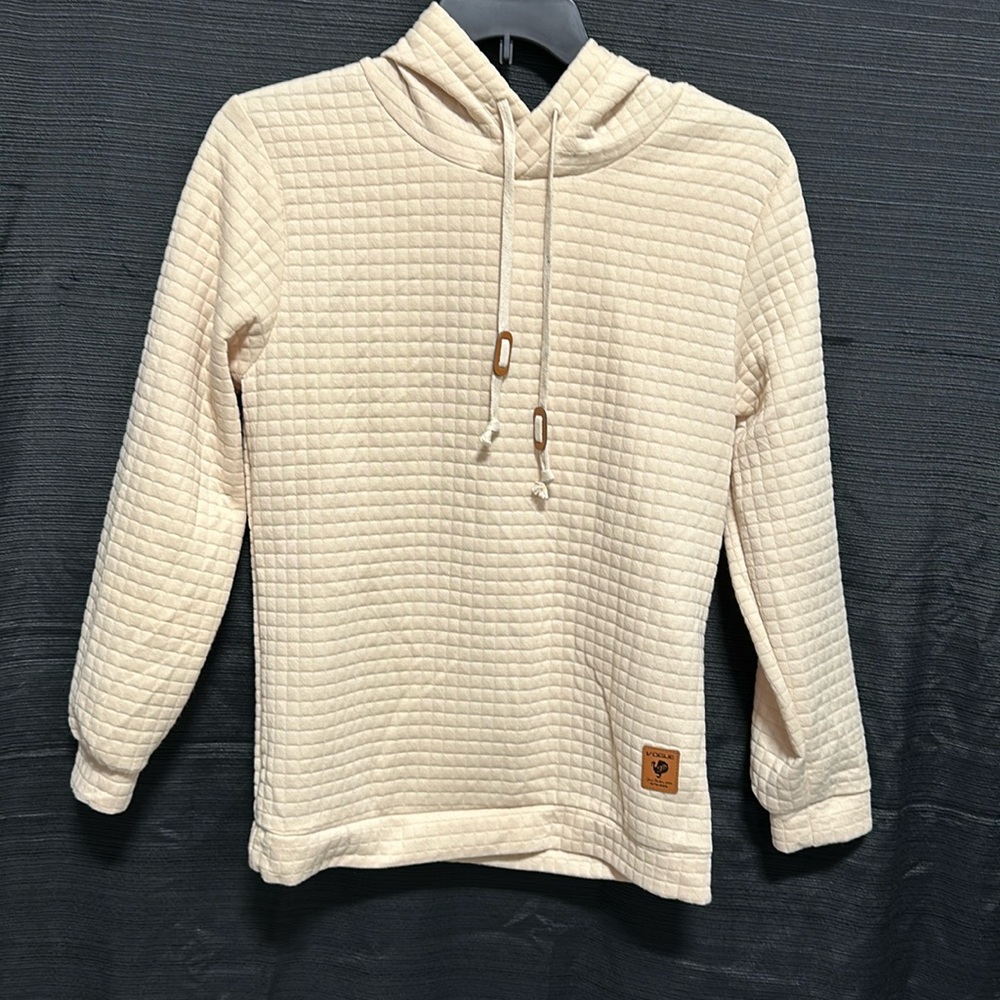 FASHION Beige grizzly hoodie size L / Box 9-22